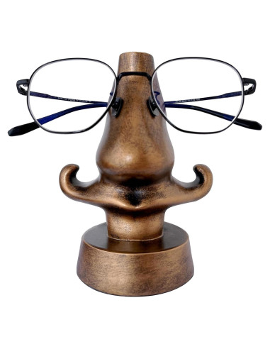 Soporte para Gafas - Nariz de Resina 10x7x13 cm