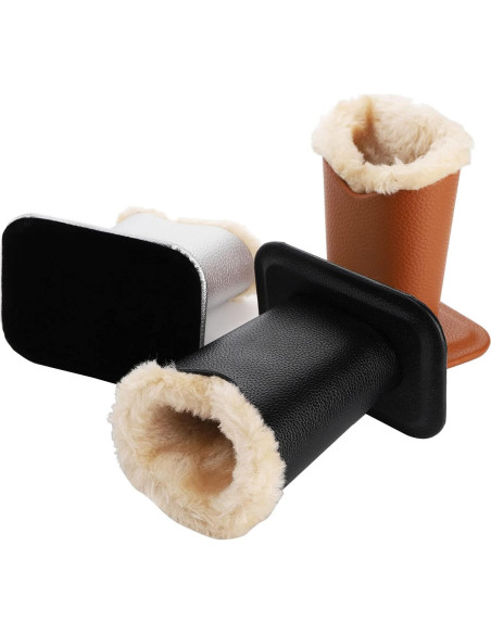 Soporte para Gafas ZOOFOX Pack de 3 Cuero PU Organizador