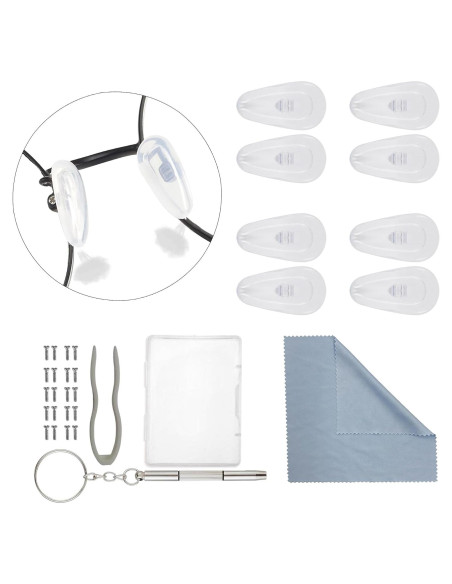 Kit de Almohadillas de Nariz para Gafas Omnful 5 Pares Kit de Almohadillas de Nariz para Gafas Omnful 5 Pares