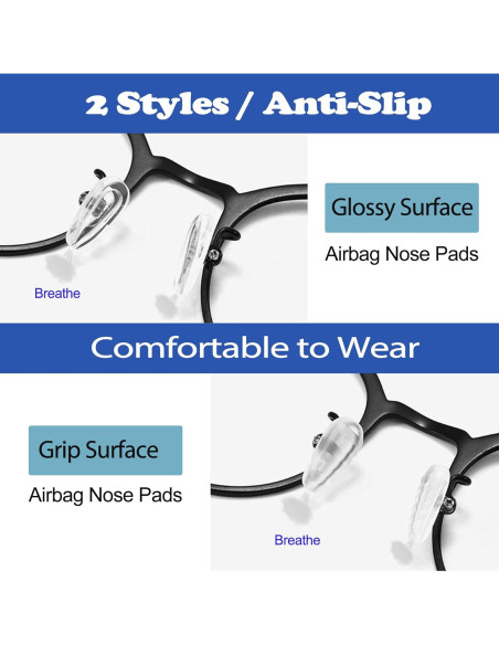 Kit de Almohadillas de Nariz para Gafas Omnful 5 Pares Kit de Almohadillas de Nariz para Gafas Omnful 5 Pares