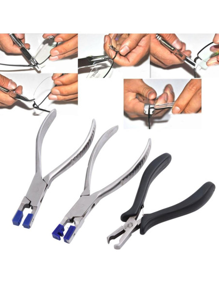 Kit de Alicates para Gafas FAMKIT 34 Piezas Herramientas Kit de Alicates para Gafas FAMKIT 34 Piezas Herramientas