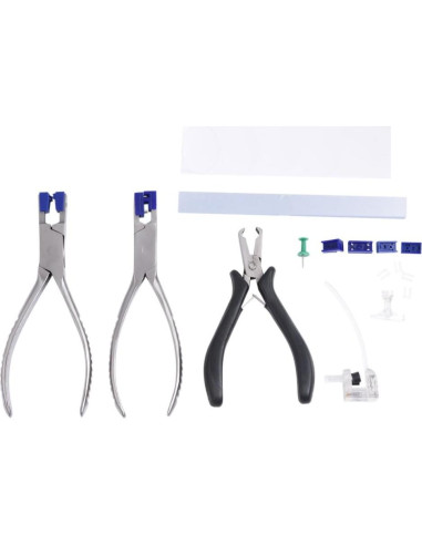 Kit de Alicates para Gafas FAMKIT 34 Piezas Herramientas