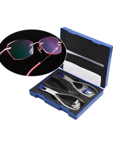 Kit de Alicates para Gafas FAMKIT 34 Piezas Herramientas