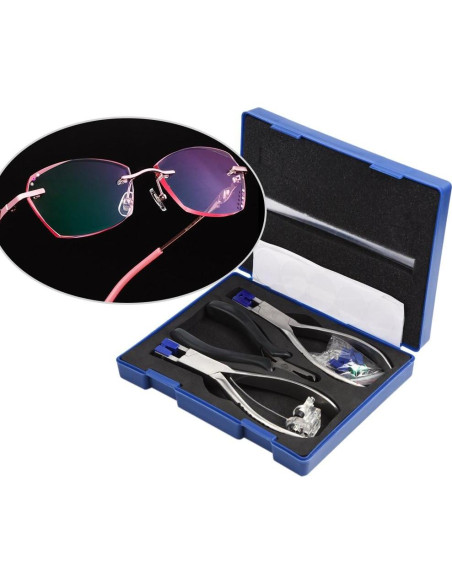 Kit de Alicates para Gafas FAMKIT 34 Piezas Herramientas Kit de Alicates para Gafas FAMKIT 34 Piezas Herramientas
