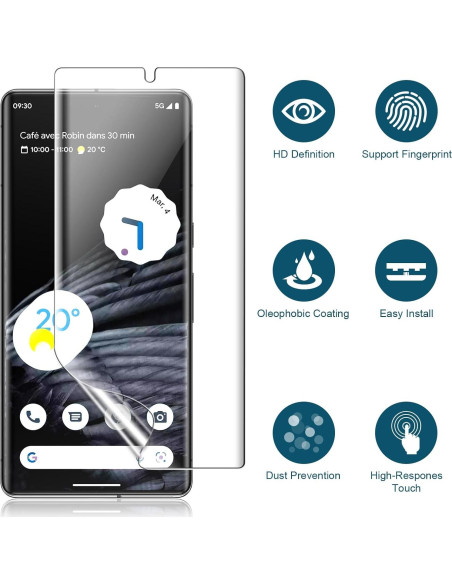 Protector de Pantalla TPU EGV para Google Pixel 7 Pro Protector de Pantalla TPU EGV para Google Pixel 7 Pro