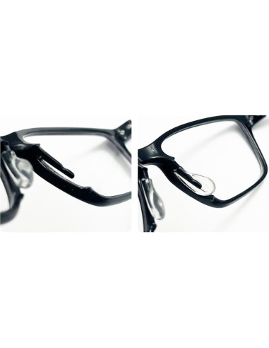Almohadilla de Nariz de Silicona Clony para Gafas - Transparente