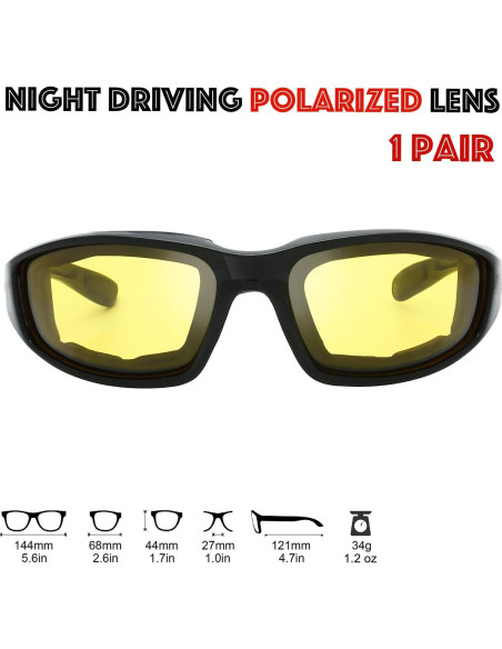 Gafas de Motocicleta The Fresh FR1401 Polarizadas UV 100% Gafas de Motocicleta The Fresh FR1401 Polarizadas UV 100%