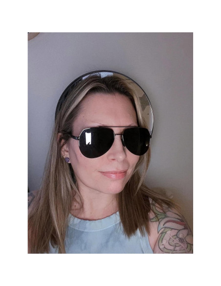 Gafas de sol LUENX Aviador Polarizadas UV400 para Unisex Gafas de sol LUENX Aviador Polarizadas UV400 para Unisex