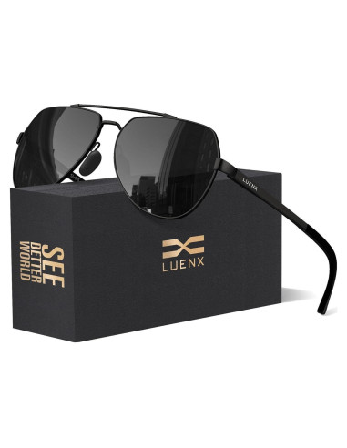 Gafas de sol LUENX Aviador Polarizadas UV400 Unisex