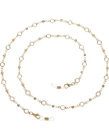 Cadena de Gafas de Perlas Coloridas Yvey - 75 cm Ajustable Cadena de Gafas de Perlas Coloridas Yvey - 75 cm Ajustable