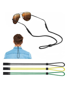 Correa Ajustable para Gafas - 3 Pcs - Suave y Cómoda