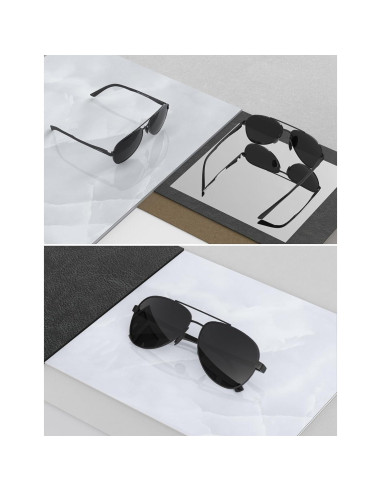 Gafas de sol LUENX Aviador polarizadas UV400 para hombres