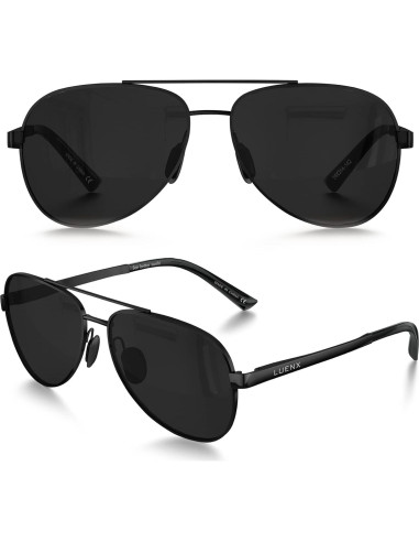 Gafas de sol LUENX Aviador polarizadas UV400 para hombres
