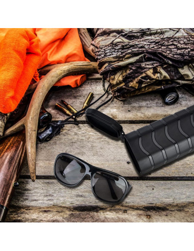 Funda Grande para Gafas iGuerburn Dura y Segura Negra