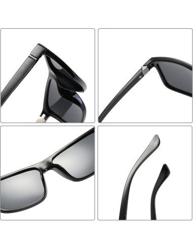 Gafas de Sol Polarizadas TAC Hombre Lente Azul UV400