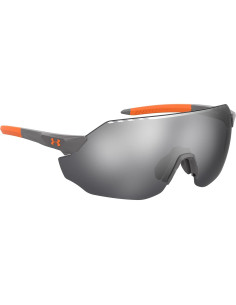 Gafas de sol Under Armour Halftime Shield Unisex Gris/Naranja 2