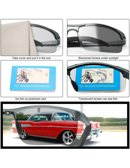 Gafas de sol fotocromáticas YIMI UV400 para deportes Gafas de sol fotocromáticas YIMI UV400 para deportes