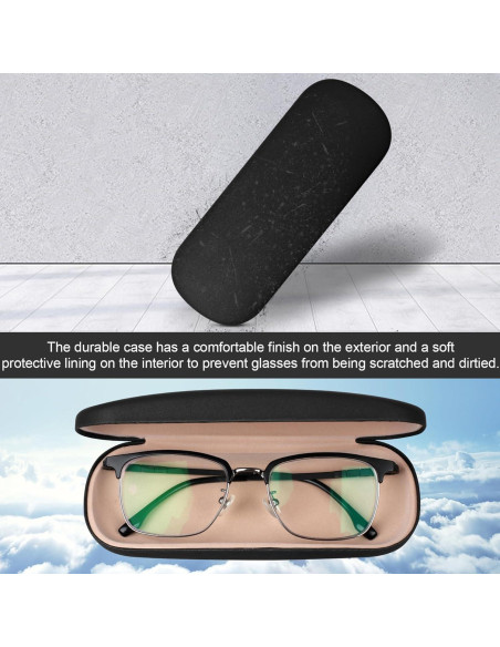 Estuche Duro para Gafas Joyberg, Paquete de 2, Negro Estuche Duro para Gafas Joyberg, Paquete de 2, Negro