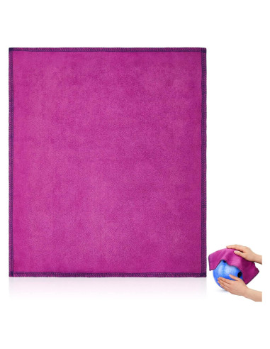 Toalla de Limpieza Patelai Microfibra para Bola de Boliche 30x25cm