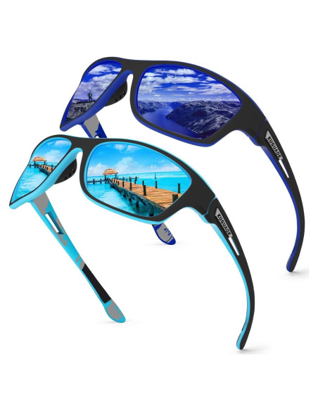 Gafas de Sol Deportivas KUGUAOK Polarizadas UV 100% Gafas de Sol Deportivas KUGUAOK Polarizadas UV 100%