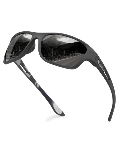 Gafas de sol KUGUAOK deportivas polarizadas UV para hombres