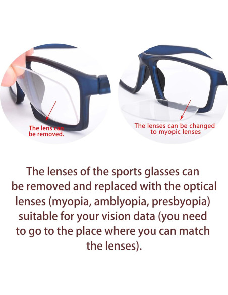 Gafas de Deporte SooGree con Lentes Intercambiables Gafas de Deporte SooGree con Lentes Intercambiables