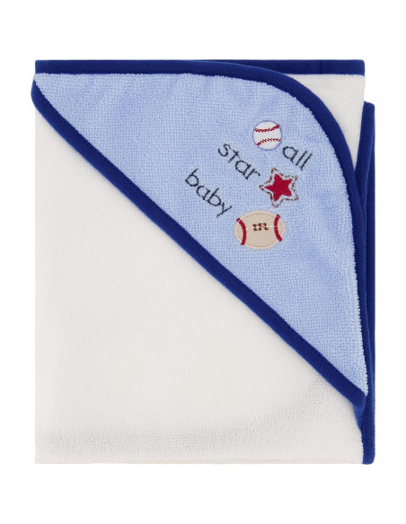 Toallas con Capucha Cudlie para Bebé - Paquete de 3 All Star Toallas con Capucha Cudlie para Bebé - Paquete de 3 All Star