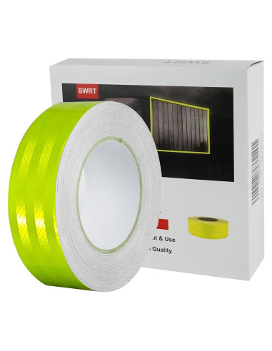 Cinta Reflectante SWRT 5.08 cm x 9.14 m Verde Fluorescente