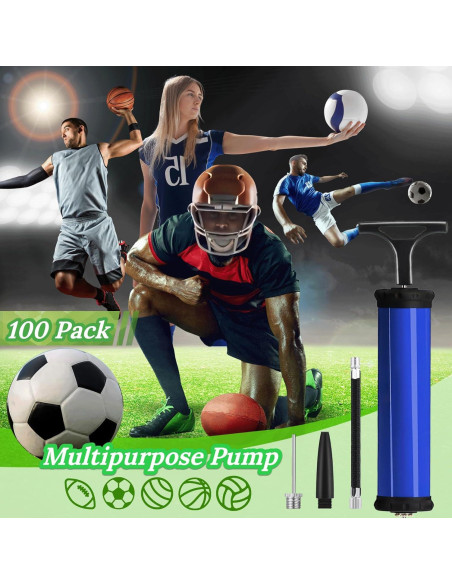 Kit de Bomba de Pelota AIRNEY 100PCS Manual con Agujas Kit de Bomba de Pelota AIRNEY 100PCS Manual con Agujas
