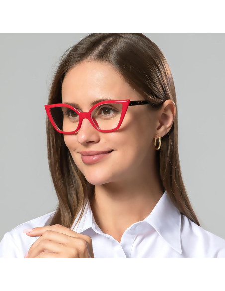 Gafas de Lectura DXYXYO Cat Eye 3 Paquetes Anti Luz Azul