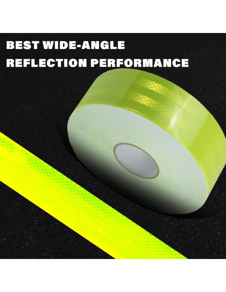 Cinta Reflectante SWRT 5.08 cm x 9.14 m Verde Fluorescente Cinta Reflectante SWRT 5.08 cm x 9.14 m Verde Fluorescente