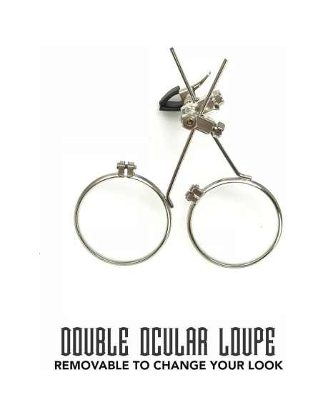 Gafas Steampunk Victoriano con Lentes de Lupa Ajustables Gafas Steampunk Victoriano con Lentes de Lupa Ajustables