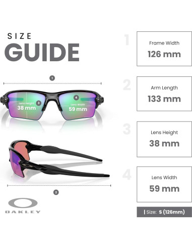 Gafas de sol Oakley Flak 2.0 XL con correa y kit de cuidado