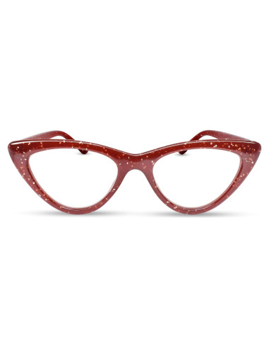 Gafas de lectura cat eye rojas 1.0x para mujeres - 2SeeLife