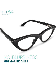 Gafas de lectura 1.5x 2SeeLife Cat Eye para mujeres 2