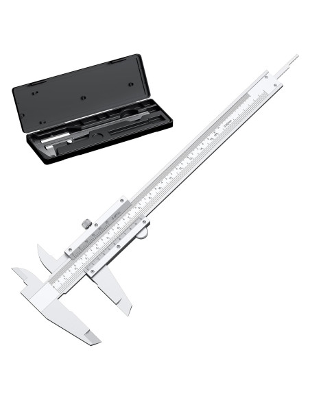Calibrador Vernier 150mm HDLNAK Alta Precisión 0.02mm Calibrador Vernier 150mm HDLNAK Alta Precisión 0.02mm