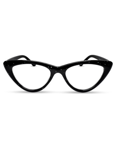 Gafas de lectura ojo de gato 3.0 2SeeLife negras brillantes