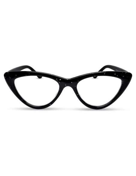 Gafas de lectura ojo de gato 3.0 2SeeLife negras brillantes Gafas de lectura ojo de gato 3.0 2SeeLife negras brillantes