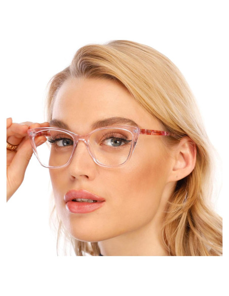 Gafas de Lectura AQWANO Ojo de Gato Rosa 2.0 Anti Luz Azul Gafas de Lectura AQWANO Ojo de Gato Rosa 2.0 Anti Luz Azul