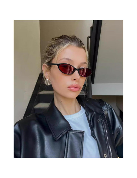 Gafas de sol retro GUVIVI ovaladas UV protección mujeres Gafas de sol retro GUVIVI ovaladas UV protección mujeres