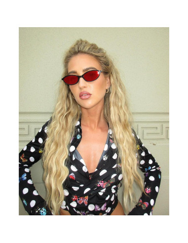 Gafas de sol retro GUVIVI ovaladas UV protección mujeres