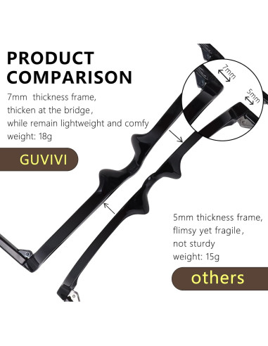 Gafas de sol ovaladas GUVIVI modelo GV13137 protección UV