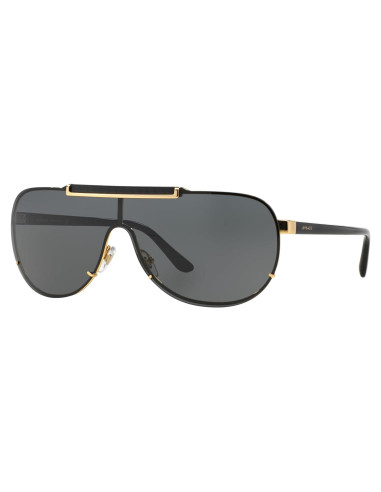 Gafas de sol Versace Hombre Marco Dorado Lentes Grises