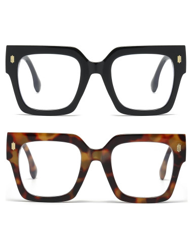 Gafas de bloqueo luz azul Breaksun B40 cuadradas grandes