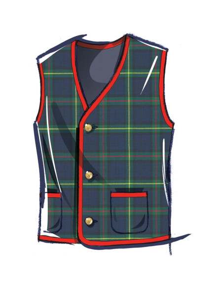 Kit de Patrón de Costura McCall's M8442 para Chalecos Unisex XS-XL Kit de Patrón de Costura McCall's M8442 para Chalecos Unisex XS-XL