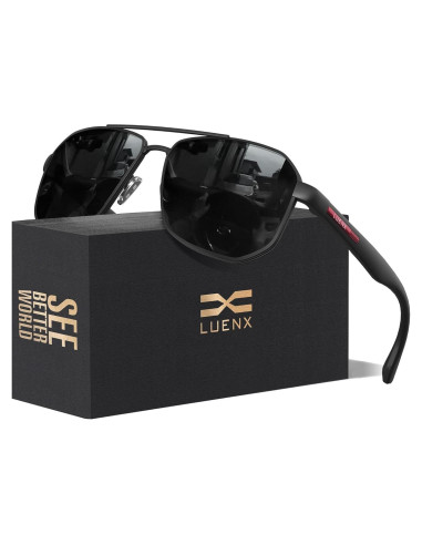 Gafas de sol LUENX Aviador Polarizadas UV400 61mm