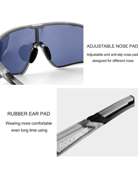 Gafas de sol ROCKBROS polarizadas UV400 para ciclismo Gafas de sol ROCKBROS polarizadas UV400 para ciclismo