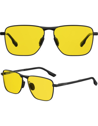 Gafas de sol aviador LUENX polarizadas UV400 para hombres