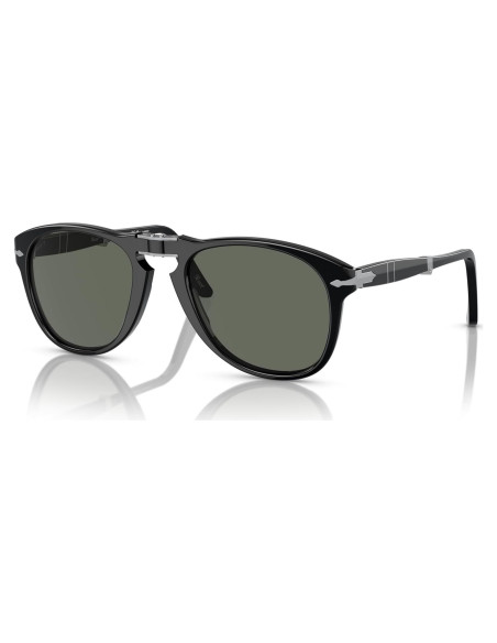 Gafas de Sol Persol PO0714 Plegables Negro Verde 54mm Gafas de Sol Persol PO0714 Plegables Negro Verde 54mm