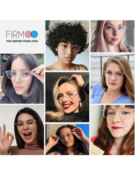 Gafas de lectura Firmoo Classic Square con bloqueo luz azul Gafas de lectura Firmoo Classic Square con bloqueo luz azul